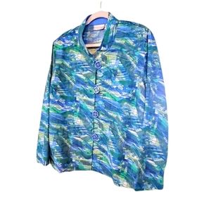 Drapers & Damons beautiful Asian flair jacket.